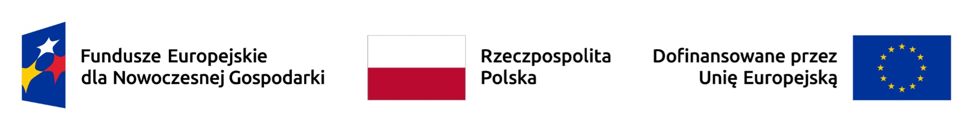 Znak Funduszy Europejskich, barwy Rzeczypospolitej Polskiej i znak Unii Europejskiej