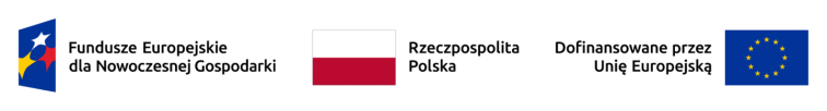 Znak Funduszy Europejskich, barwy Rzeczypospolitej Polskiej i znak Unii Europejskiej