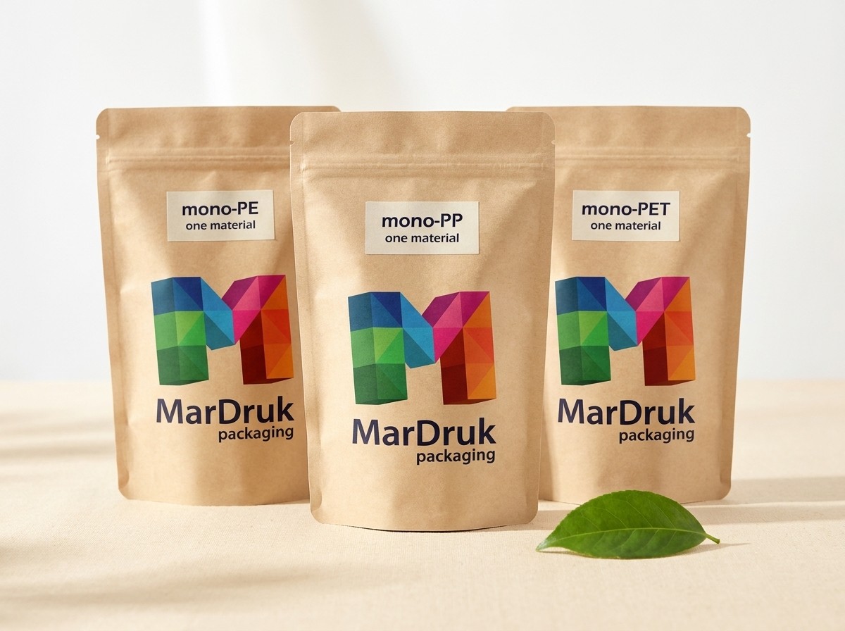Mono-PE, mono-PP i mono-PET dopasowane do produktu i warunków dystrybucji